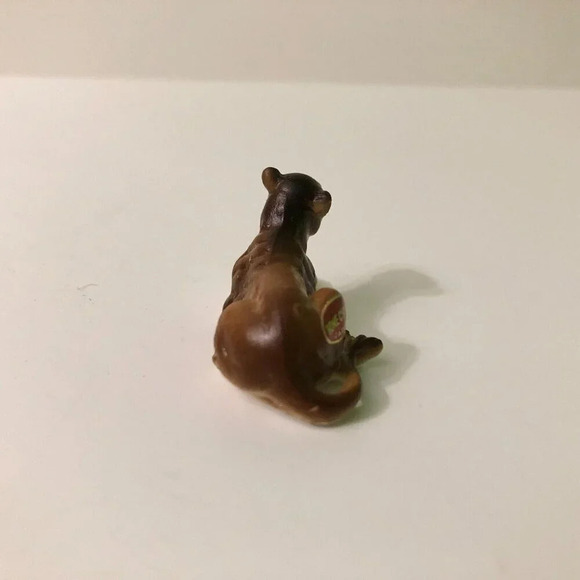 Vintage Miniature Lioness Lion Bone China Figurine Japan 1 Inch Tall Figure - Picture 4 of 14